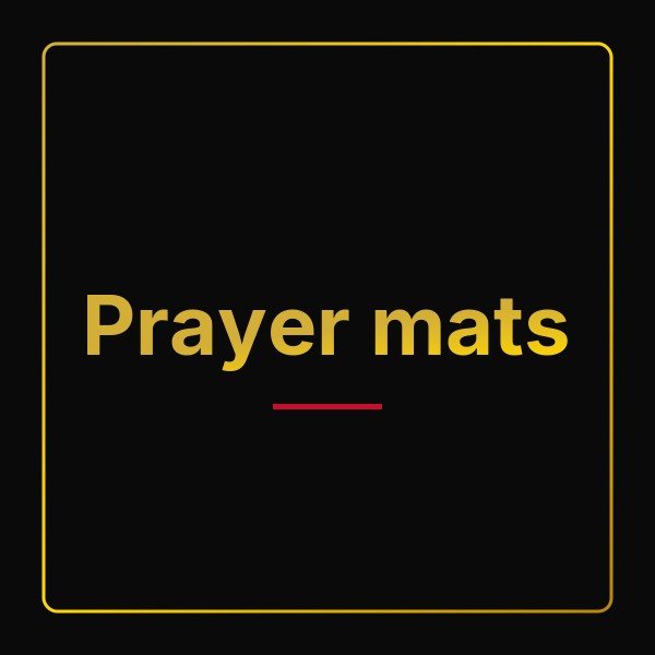 Prayer mats
