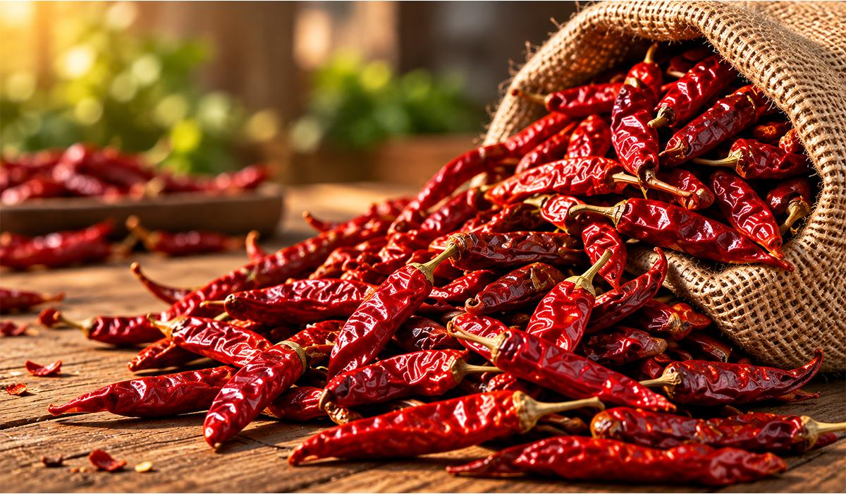 Red Dried Chillies export Quality 