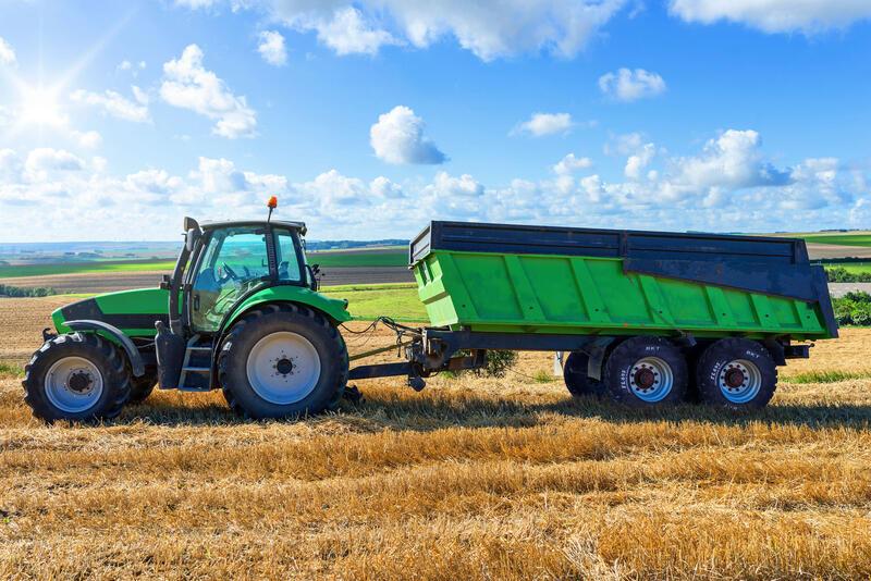 Farm trailer agricultural transport equipment