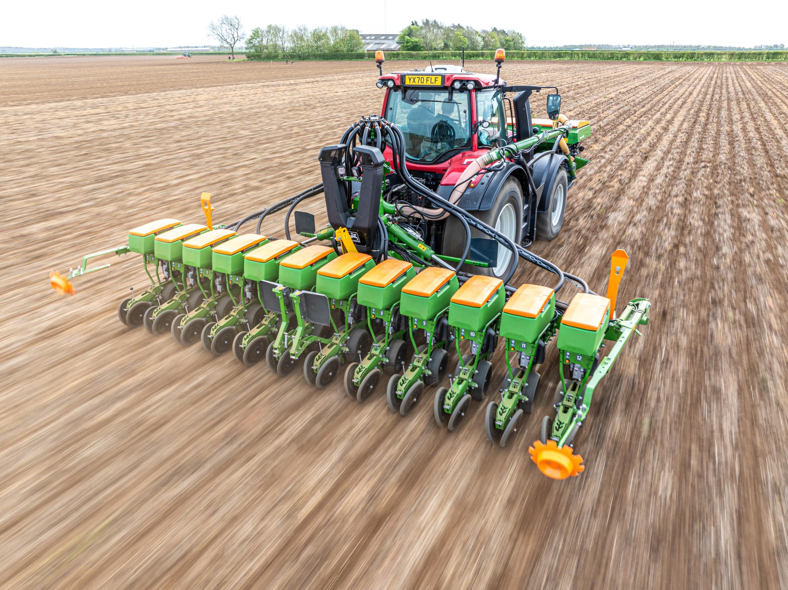 Agricultural seeders and planters